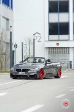 BMW M4 Convertible on Vossen Wheels (VPS-314T) 2017 года